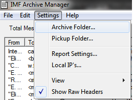 IMF Settings folder
